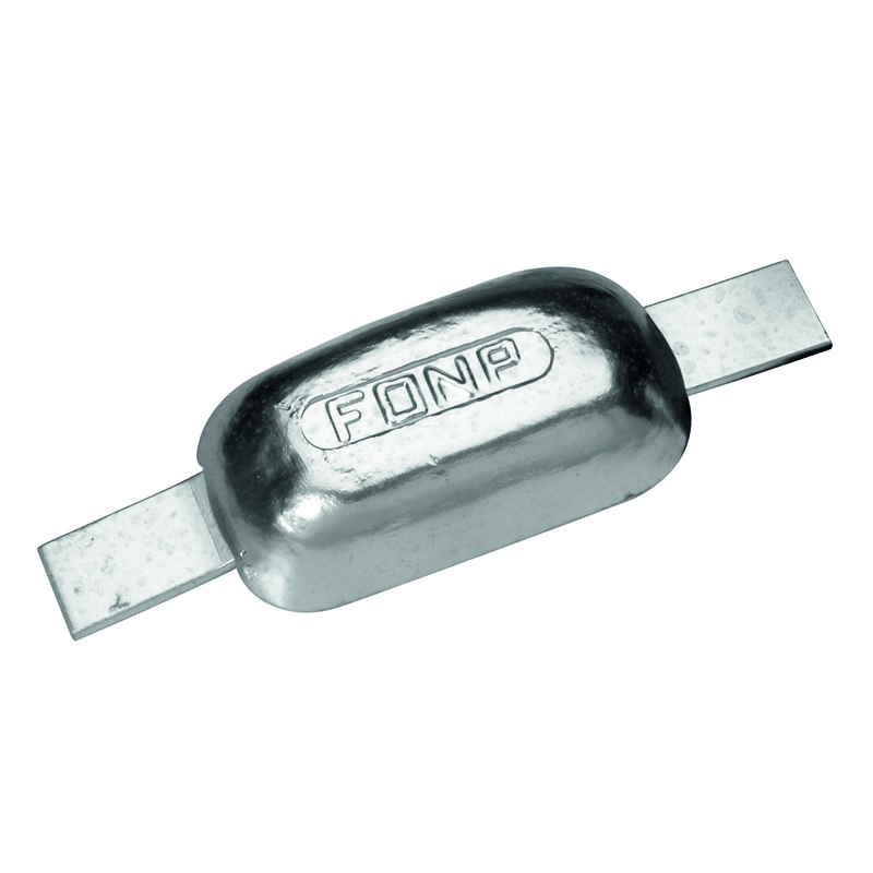 Plastimo Anodo piatto a forma di pera Zc 1kg