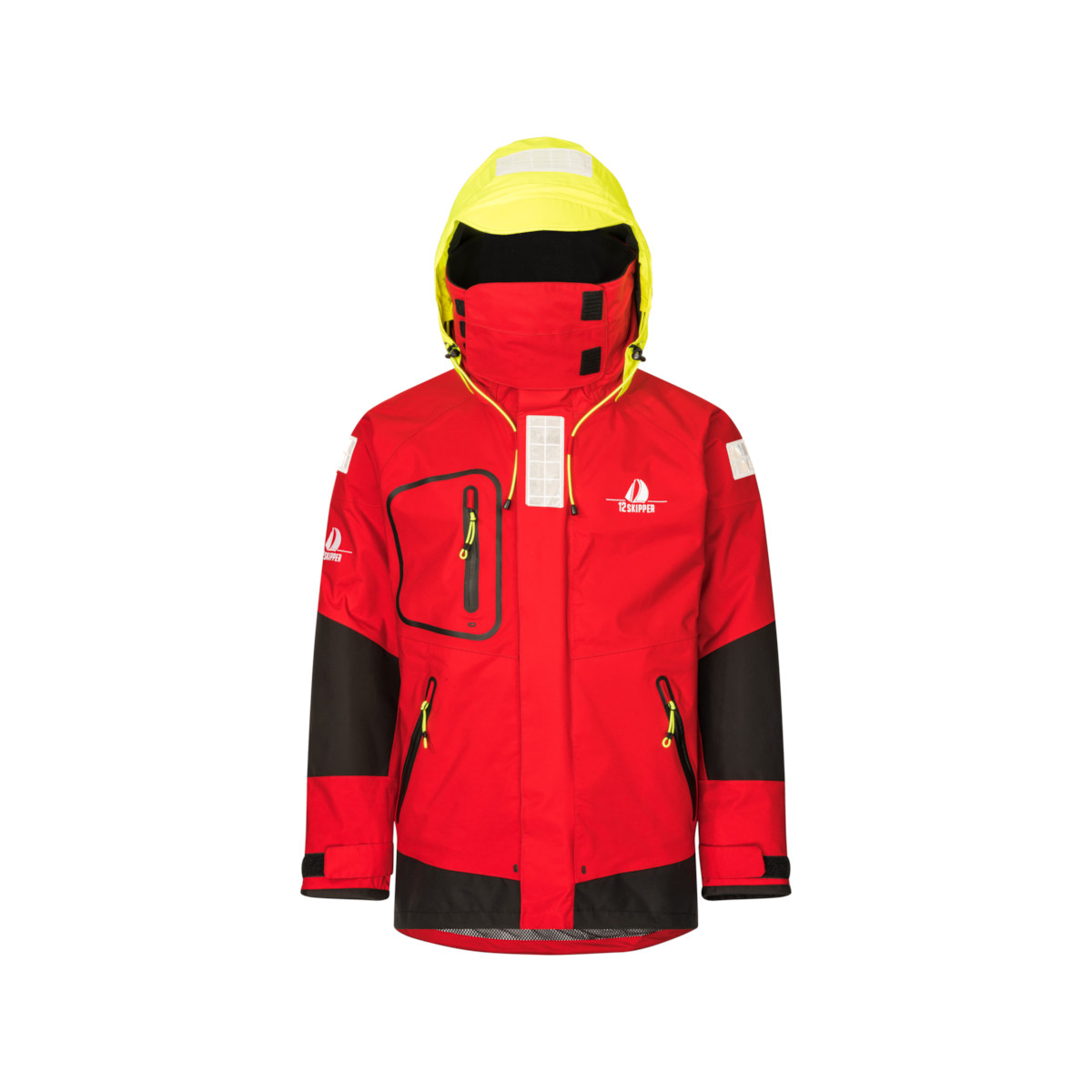 DEAL: 12skipper Magellan Offshore Set Unisex - Giacca rosso S, pantaloni neri XS