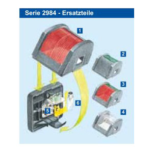 Hella Marine Serie 2984 Parte esterna per fanale di fonda - bianco