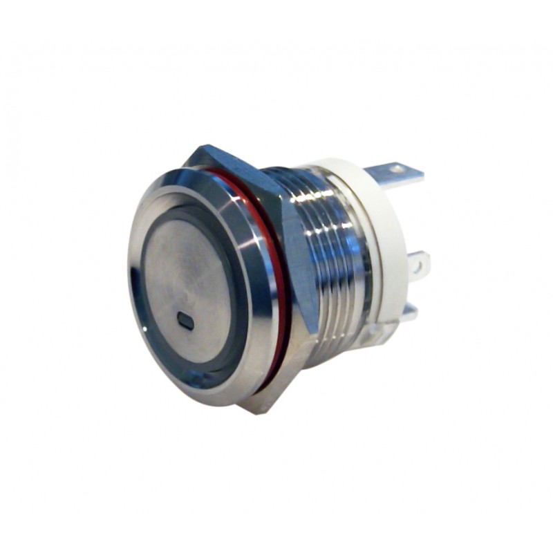 Interrut. Led bianco on-off momenta