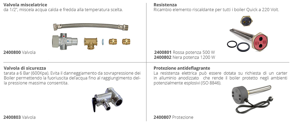 Quick Boiler Bx 80 Lt Con Scambiatore