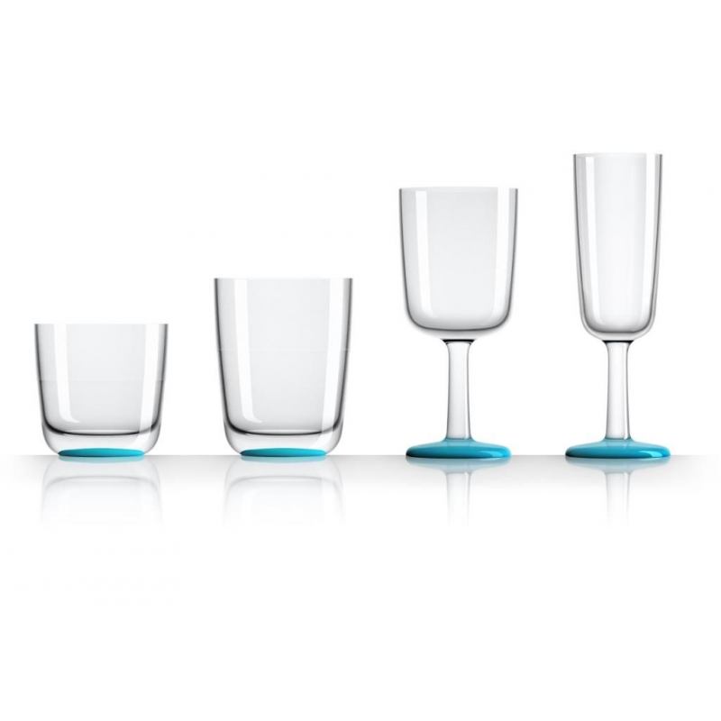 Plastimo Bicchiere vino 300 ml blu laguna