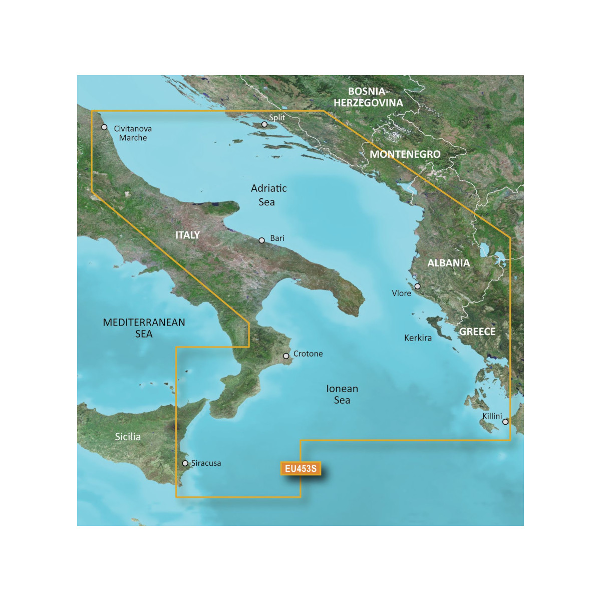Garmin Bluechart G3 Vision (Micro Sd/Sd) Mare Adriatico Sud