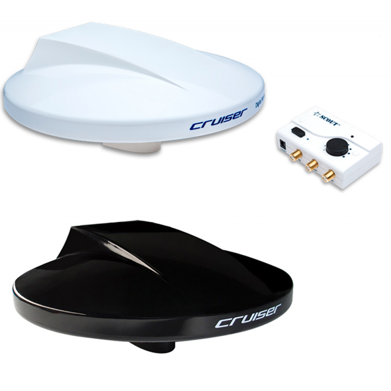 Scout Telecomunicazioni Antenna tv cruiser bianca