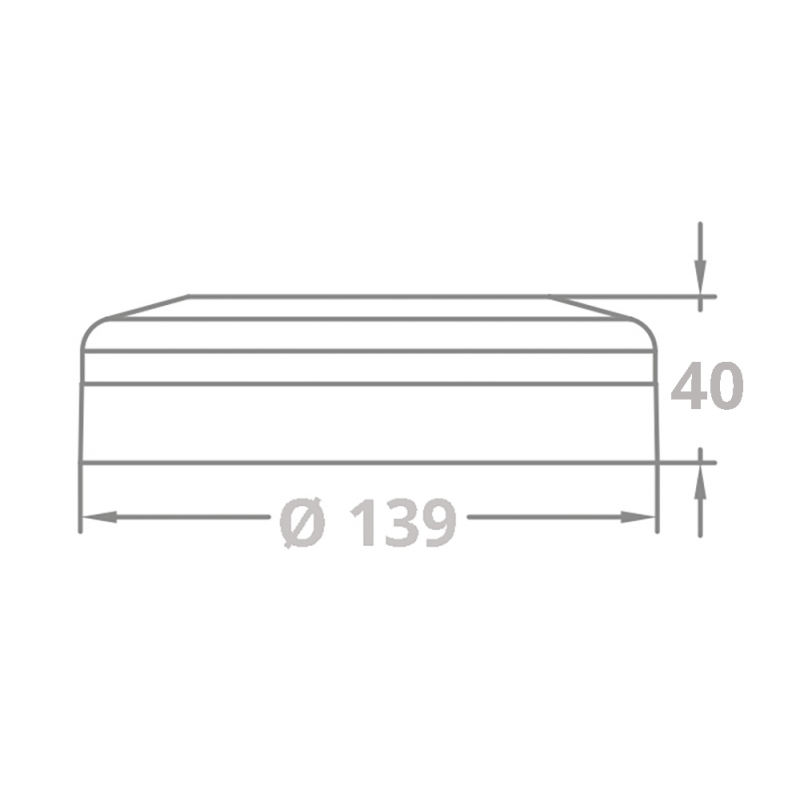 A.A.A. Plafoniera a 16 led 12v
