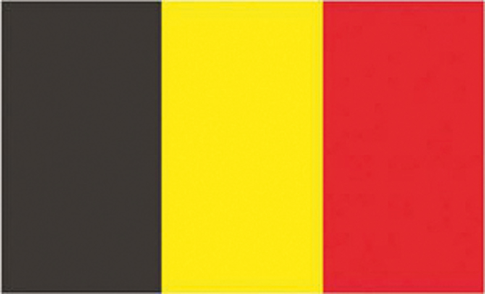 Adria Bandiera Belgio Cm.20x30