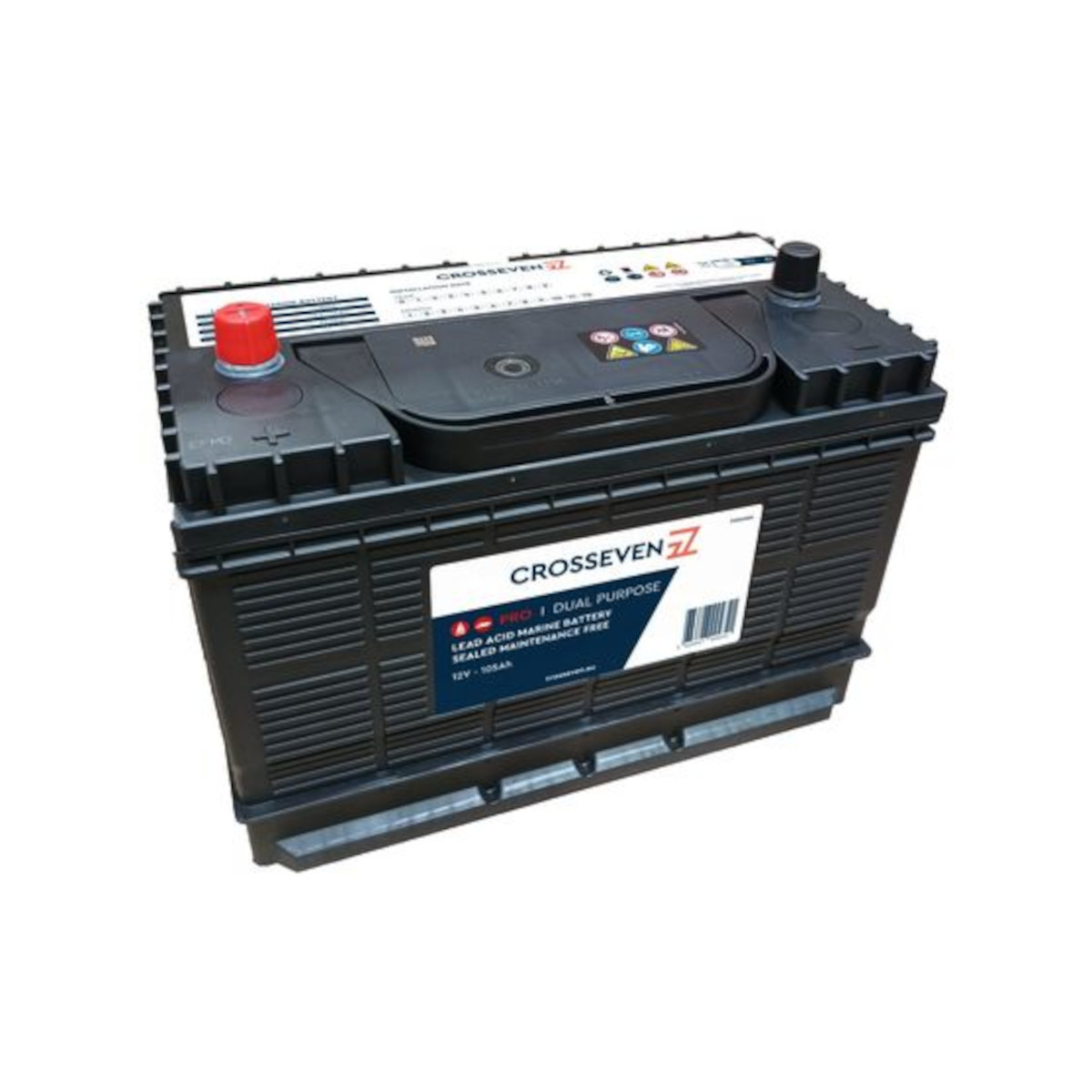 Crosseven Battery Pro 105Ah Batteria