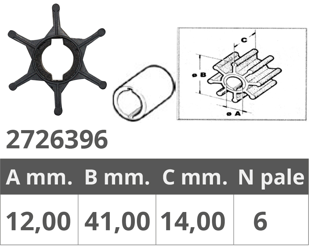 Finnord Girante Tohatsu Rif. Or.3c7-65021-2