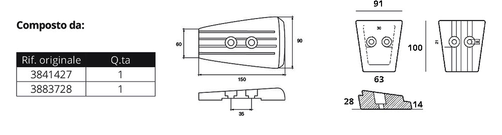 Tecnoseal Kit Alluminio Volvo Sx-A/Dps