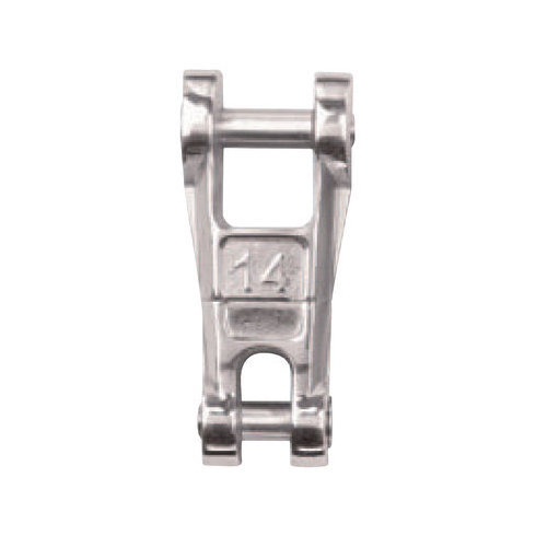 Connettore per catena di ancoraggio in acciaio inox con girella - catena 8mm