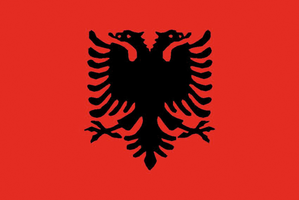 Adria Bandiera Albania Cm.20x30