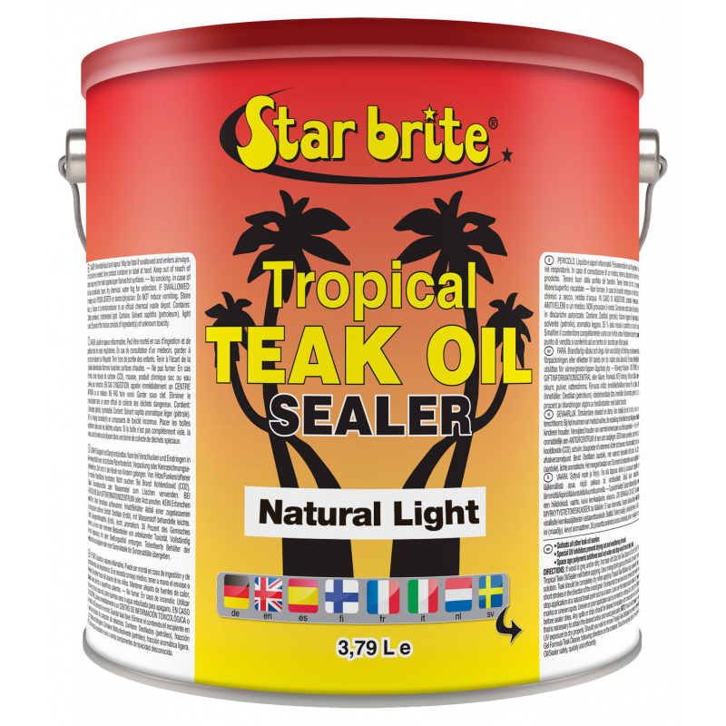 Starbrite Tropical teak sealer lt.3,78