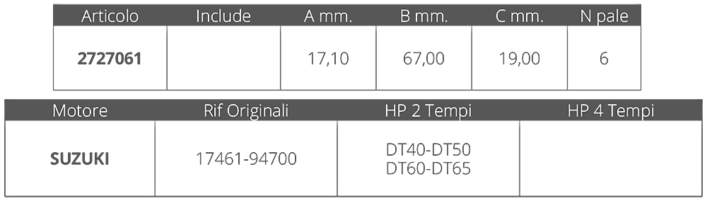Finnord Girante Suzuki 2t Dt 40-50-60-65