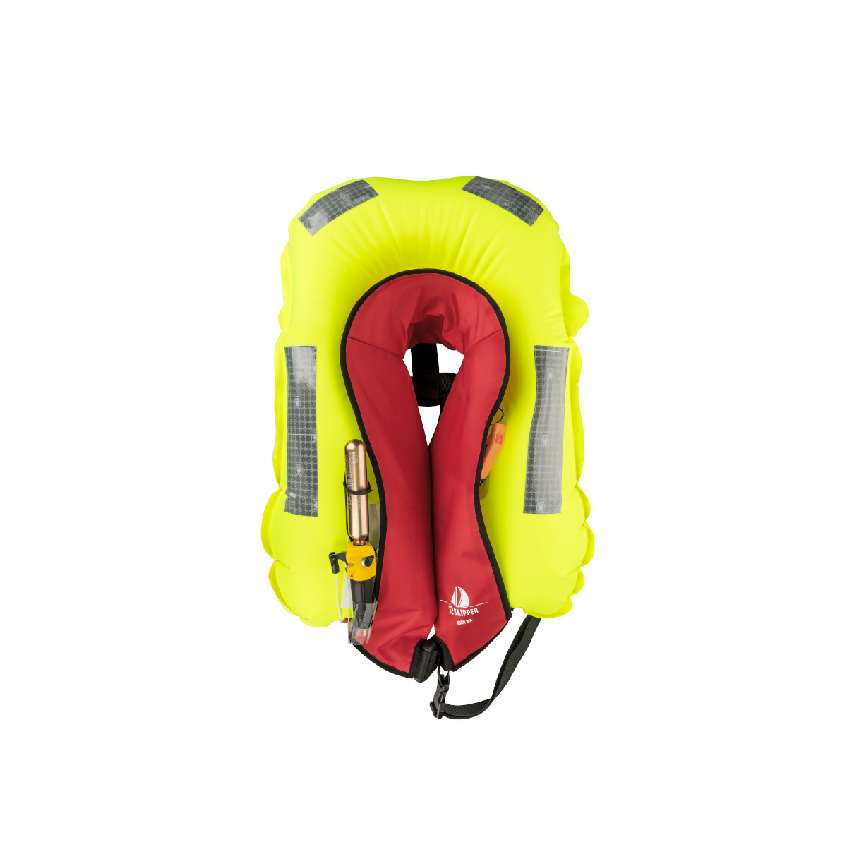 Set di 4 12skipper giubbotto di salvataggio automatico 165N ISO, rosso
