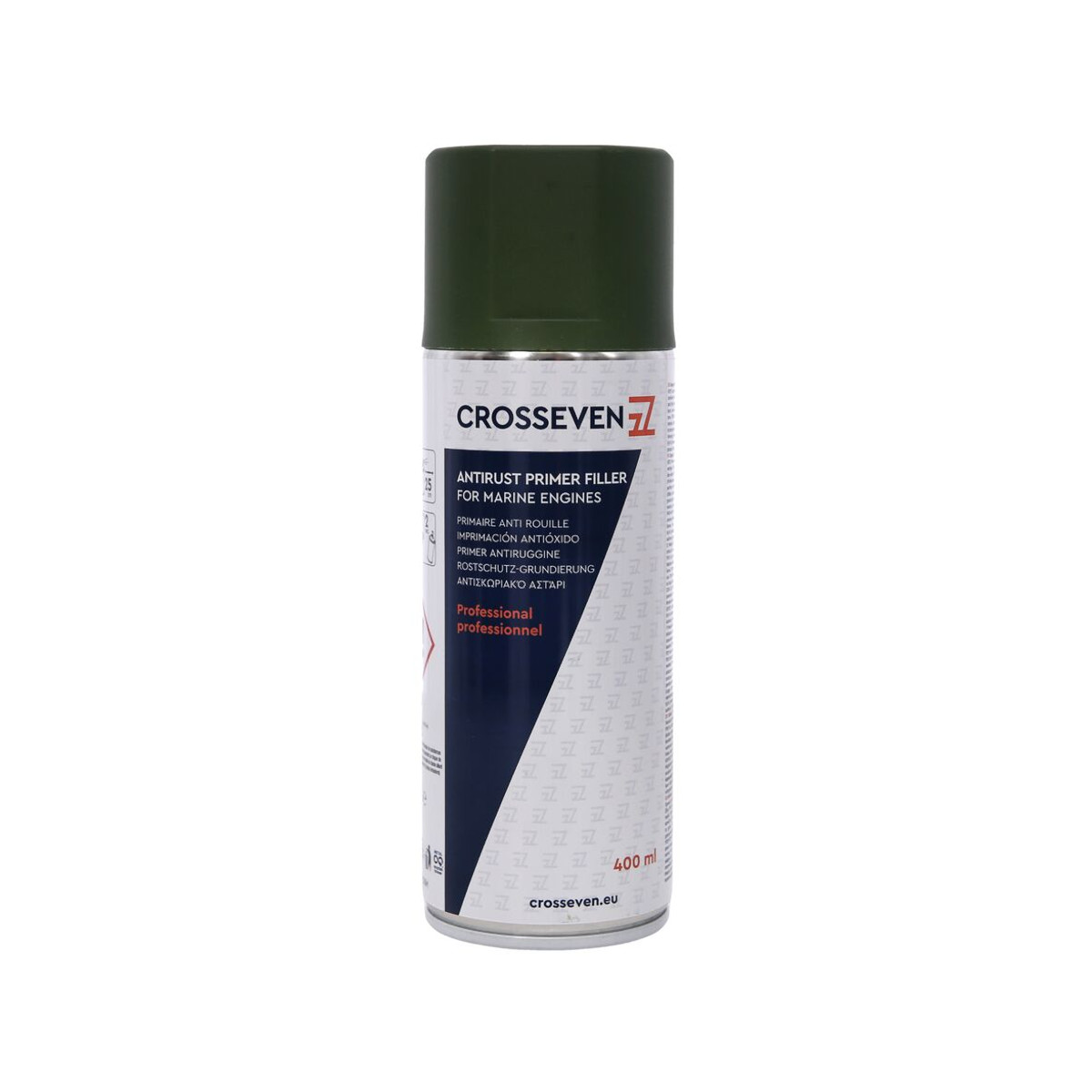 Crosseven Spray antiruggine, verde 400 ml