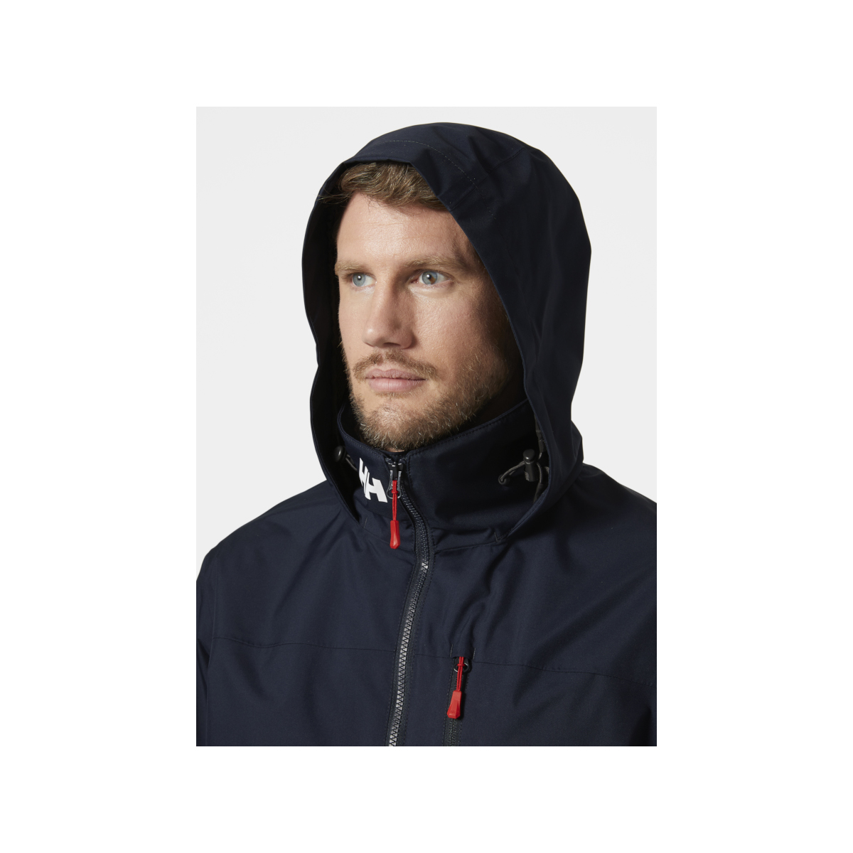 Helly Hansen Crew Hooded 2.0 Giacca da vela da uomo blu navy, taglia S