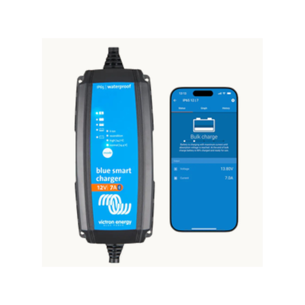 Victron Caricabatterie Blue Smart IP65s 12/ 4(1) 230V CEE