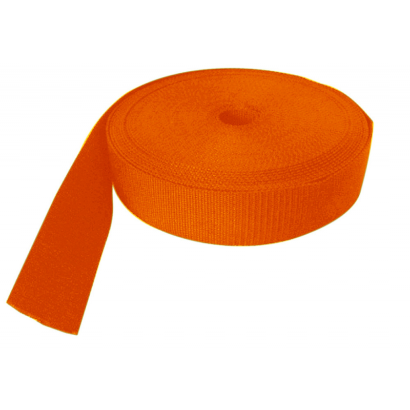 Fascia arancione mm.25 mt.50