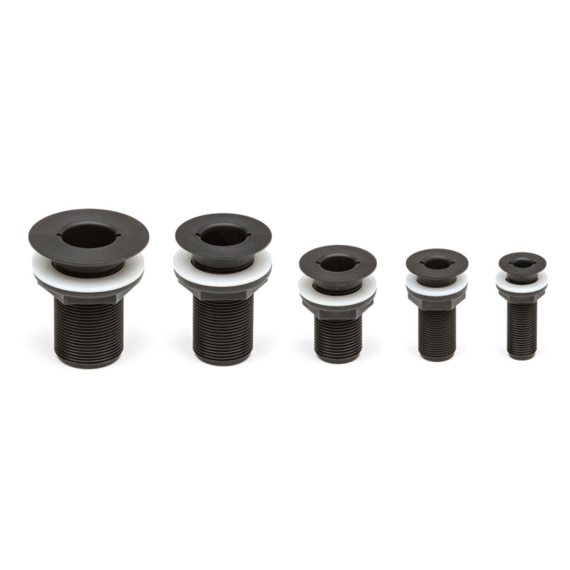 Trudesign Passascafo incasso 1/2" nero