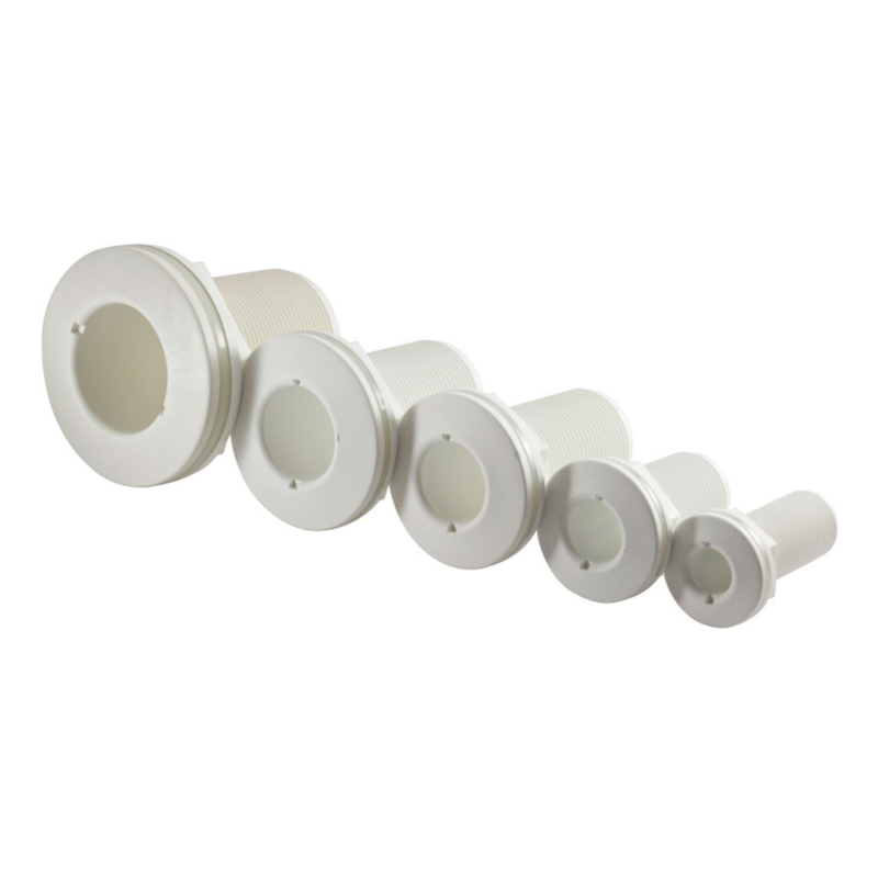 Trudesign Passascafo bianco filettato 1/2"