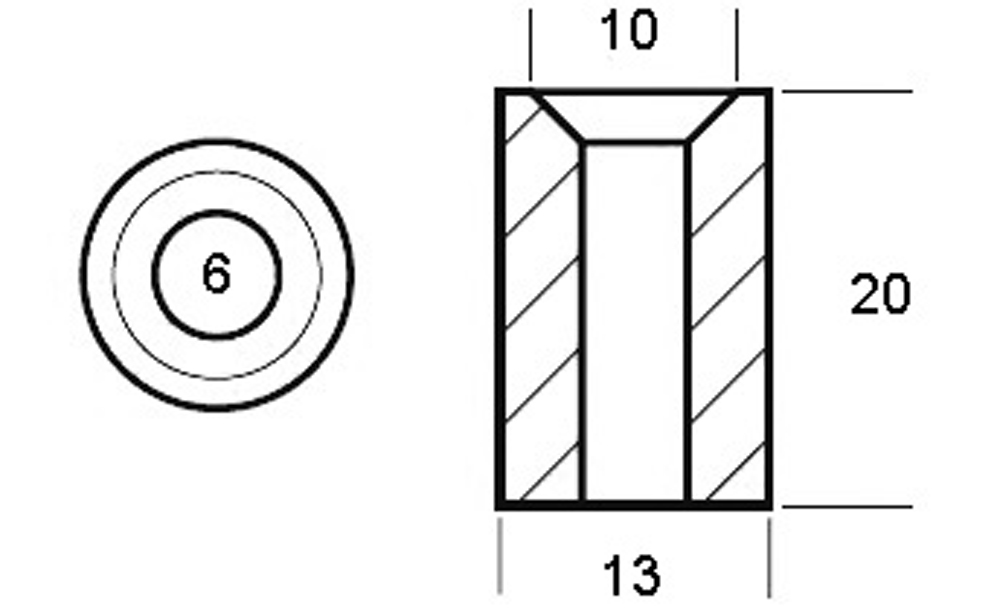 Tecnoseal Cilindro Yamaha 6bt-11325-00