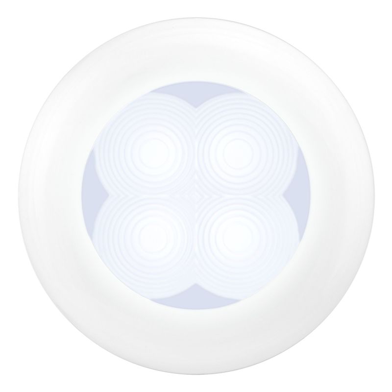 Hella Marine Luce cortesia bianca - plastica 12v