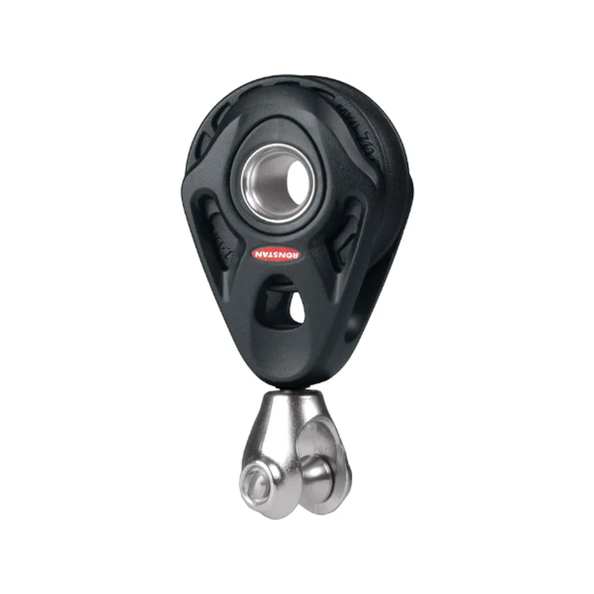 Ronstan S45 Core Block, singolo, attacco a forcella