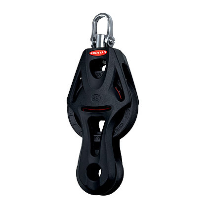 Ronstan bozzello Orbit serie 55 BB - bozzello a violino con grillo girevole