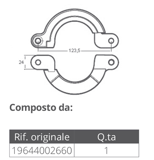 Tecnoseal Kit Allum. Yanmar Sd 20-30-31-40-50
