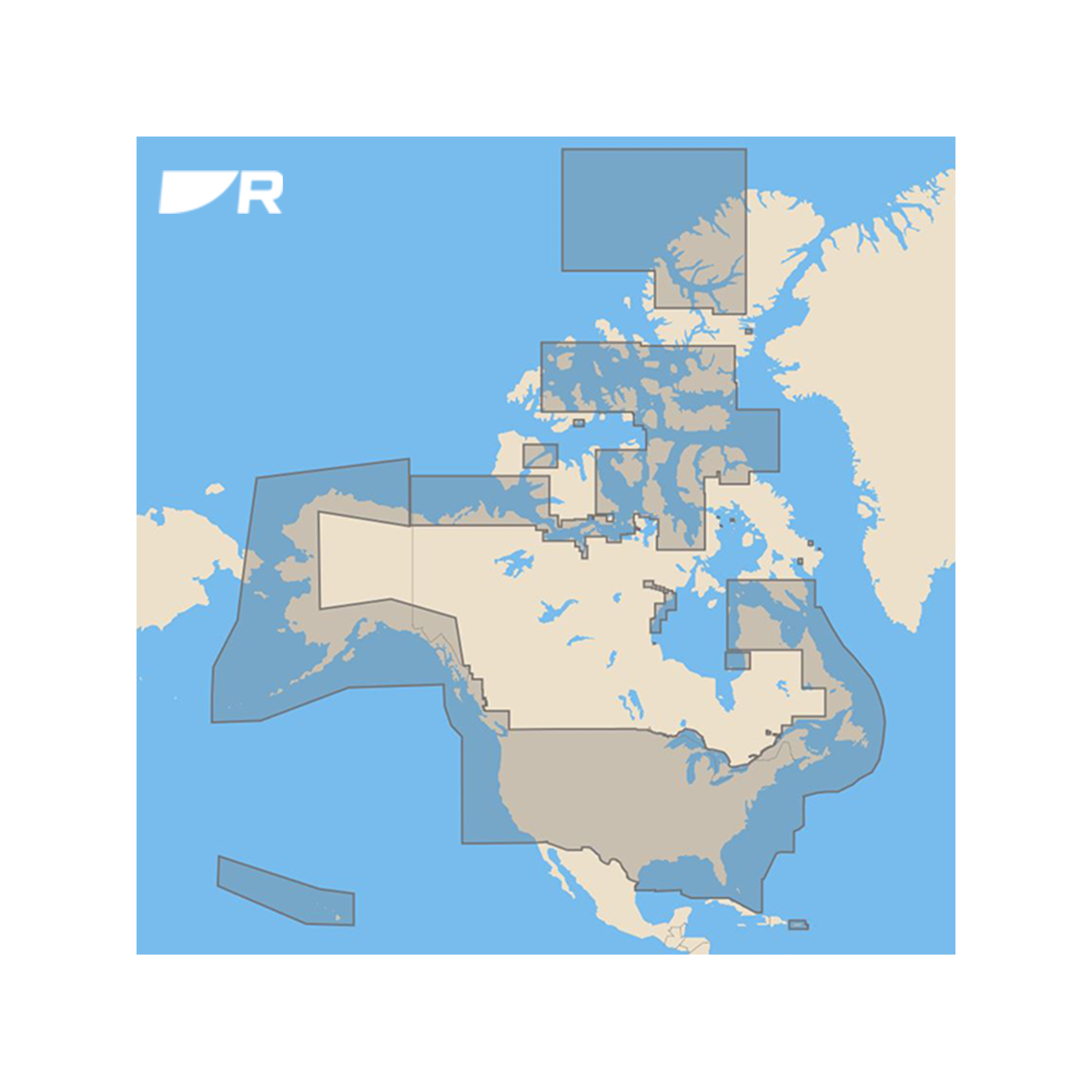 Raymarine Lighthouse Cartografia Nord America