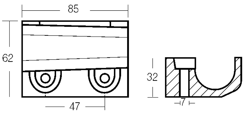 Tecnoseal Placca Per Motori 40-50 Hp