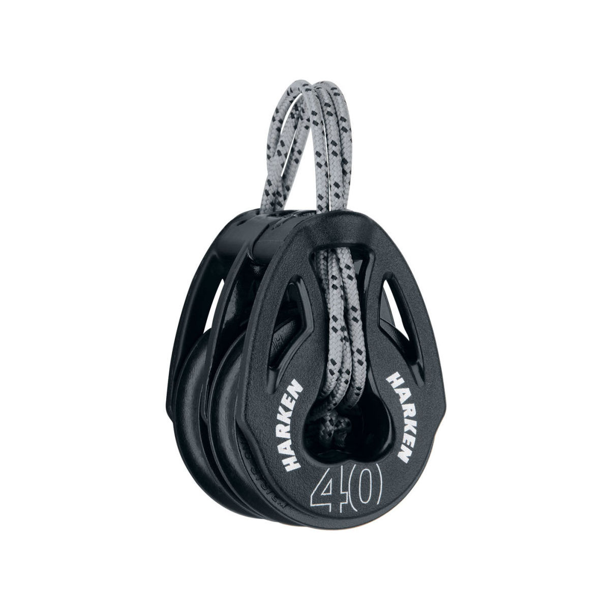 Harken bozzello Carbo T2 40 mm - doppio con anello