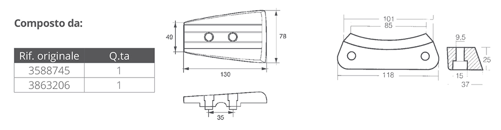 Tecnoseal Kit Alluminio Volvo Dph