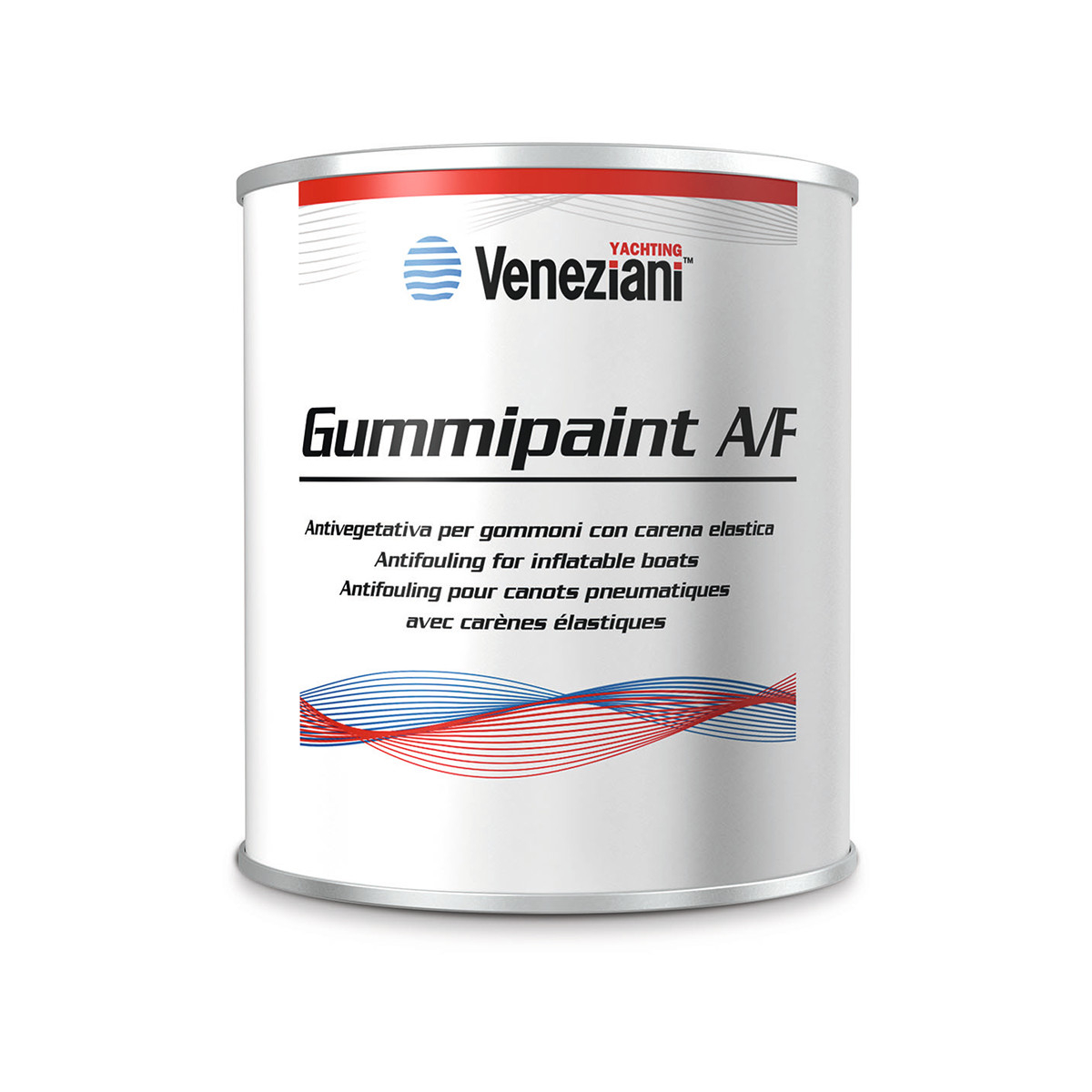 Veneziani Gummipaint antivegetativa per gommoni - nero, 500ml