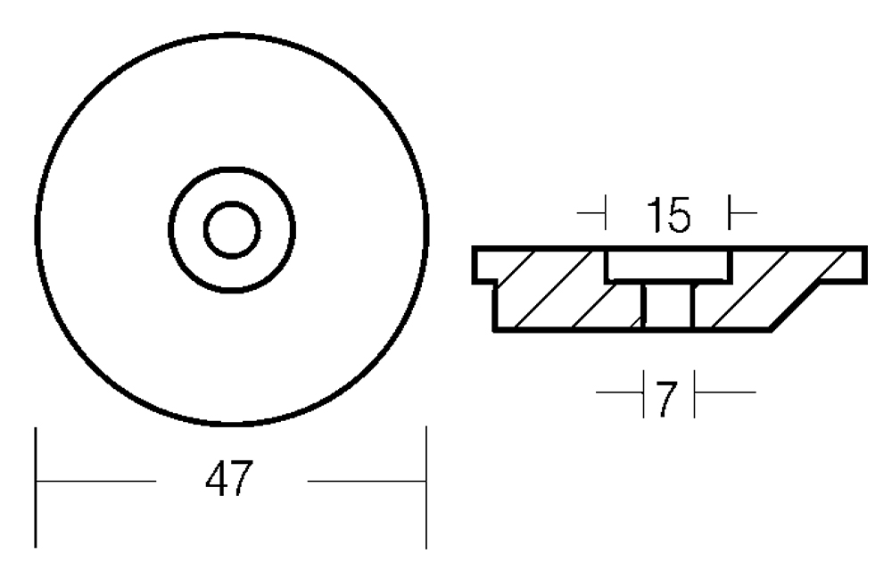 Tecnoseal Piastrina 9,9-15 Hp