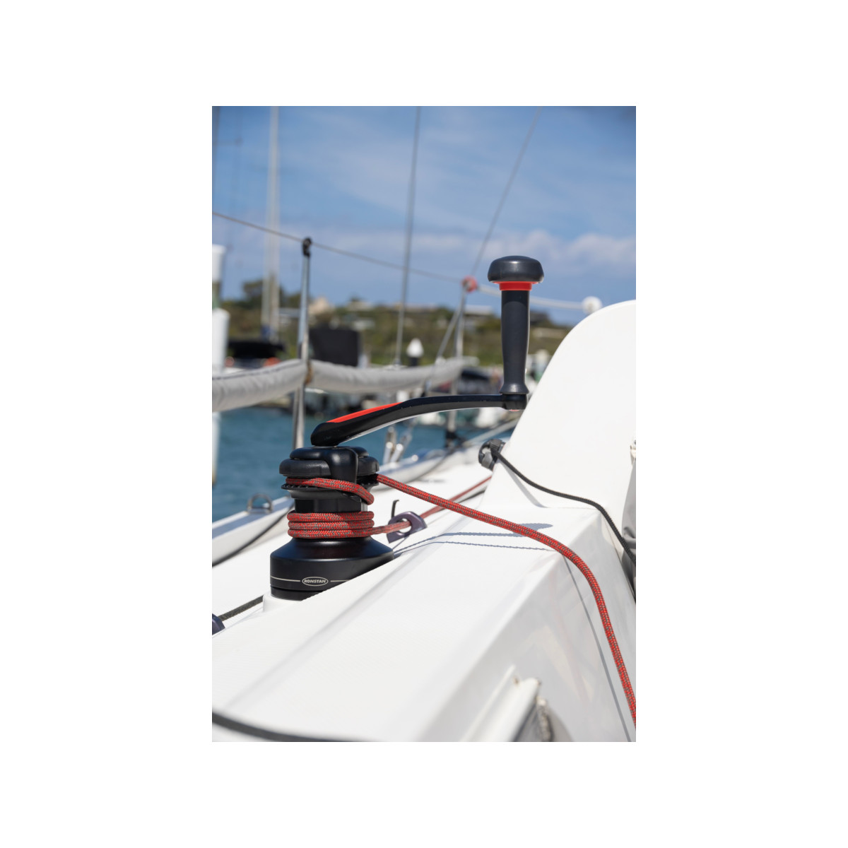 Ronstan Andersen 30QT Orbit winch – 2 velocità, self-tailing, alluminio nero