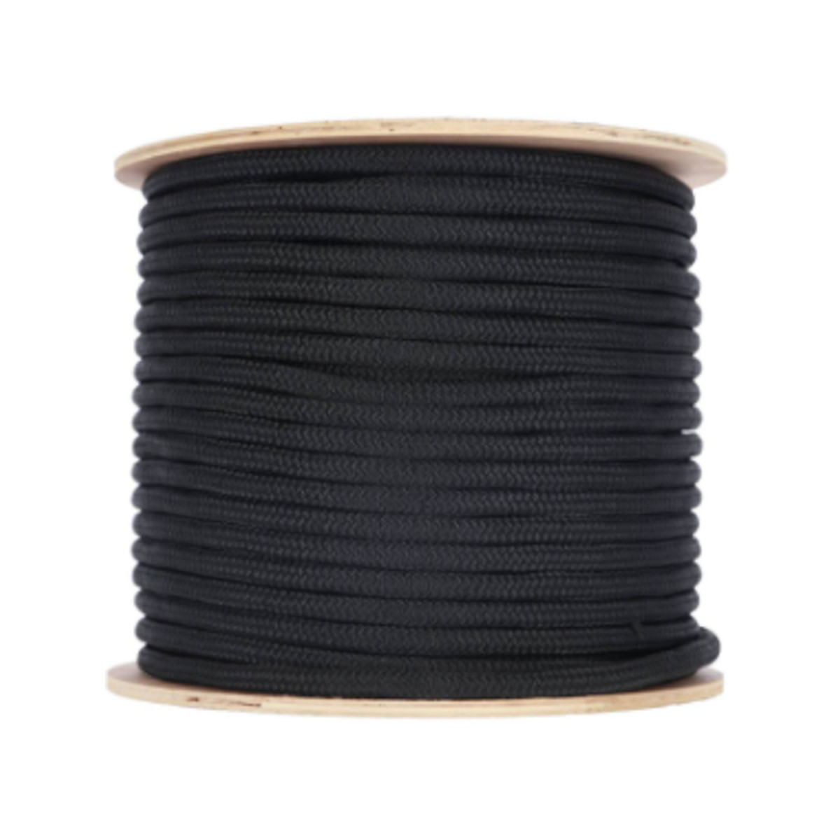 Plastimo Cima di ormeggio intrecciata – nera, 14mm, lunghezza 100m