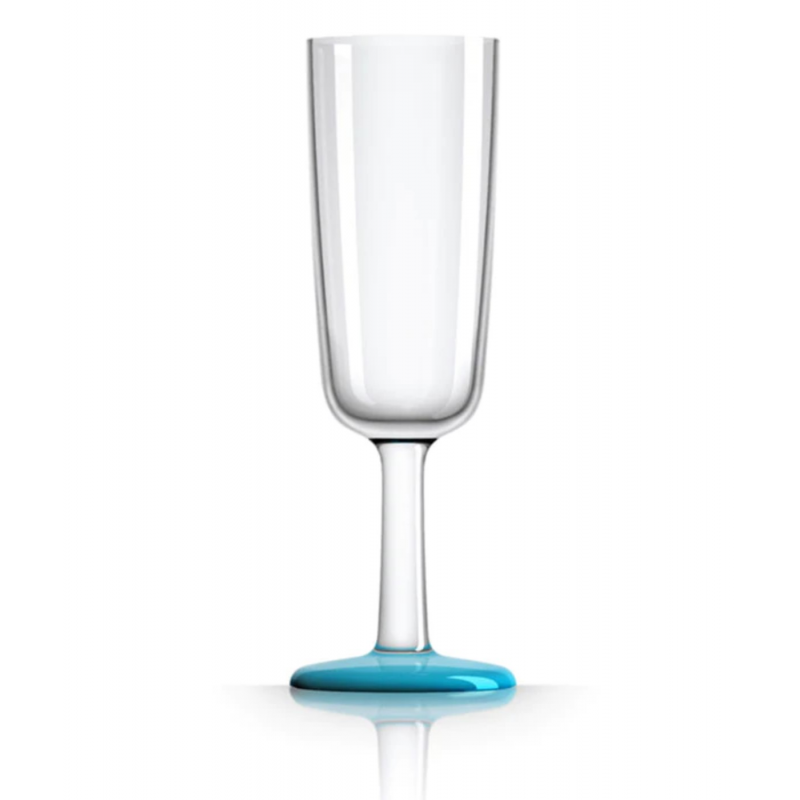 Plastimo Bicchiere champagne 180 ml blu lagu