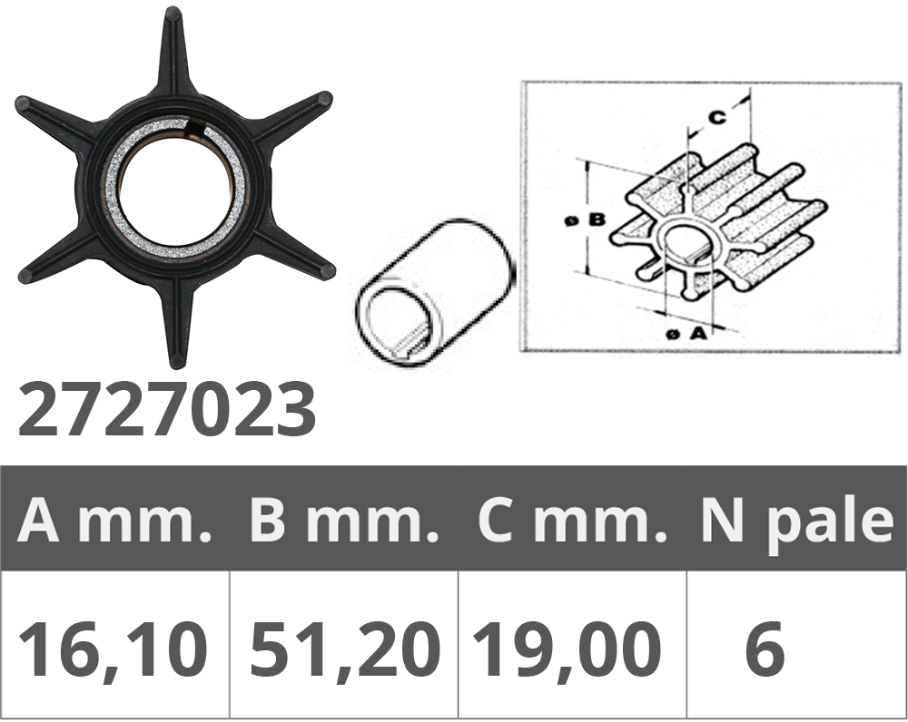 Finnord Girante Yamaha-Selva 2/4t 20-50 Hp