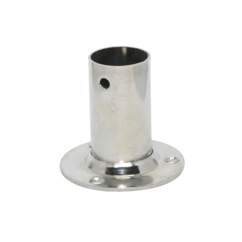 Base inox 90° ø mm.25