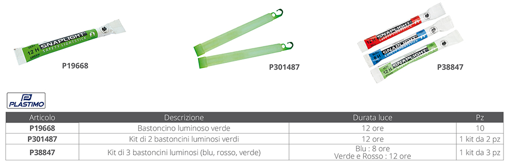 Plastimo Bastoncino Luminoso Verde