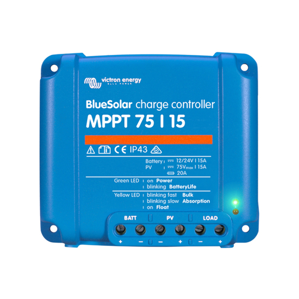 Victron BlueSolar MPPT 75/15 regolatore di carica solare