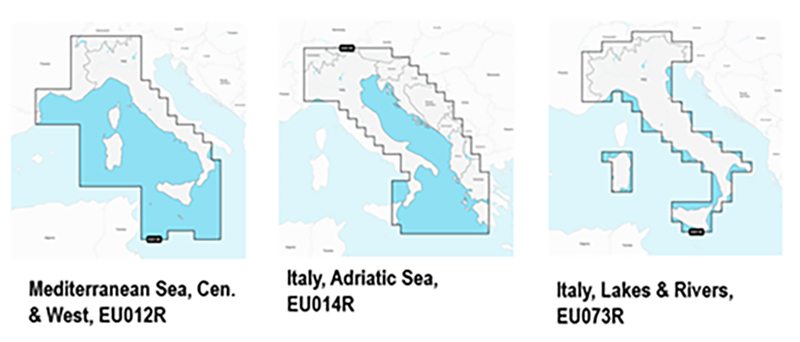Navionics Platinum+ Mar Tirreno E Mediterrane
