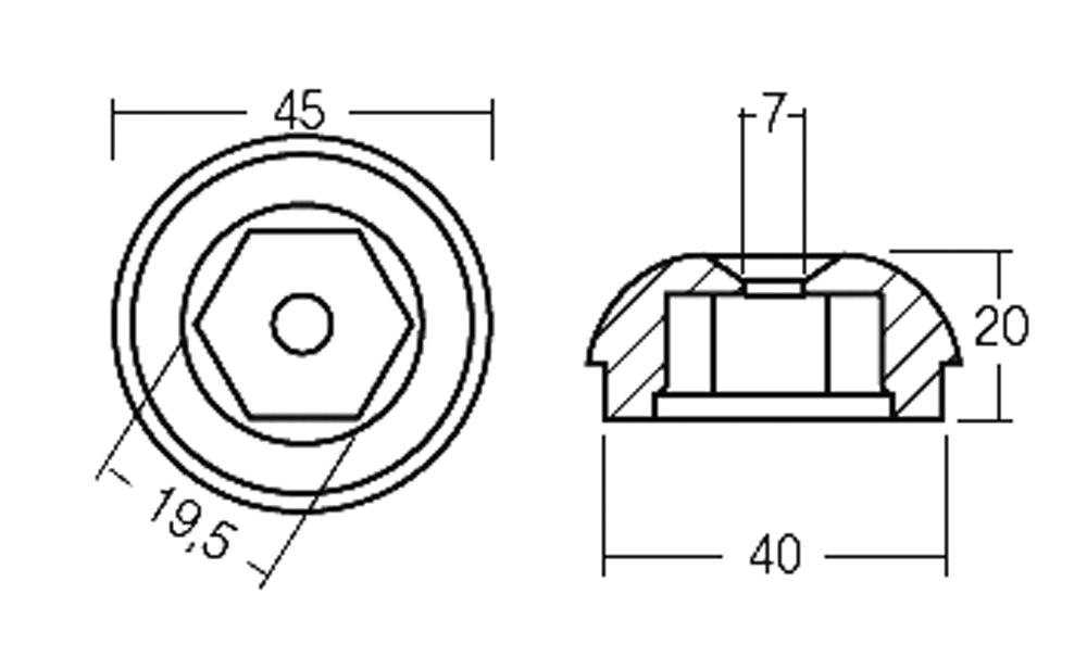 Tecnoseal Ogiva Al Sleipner Sp 55/75/95