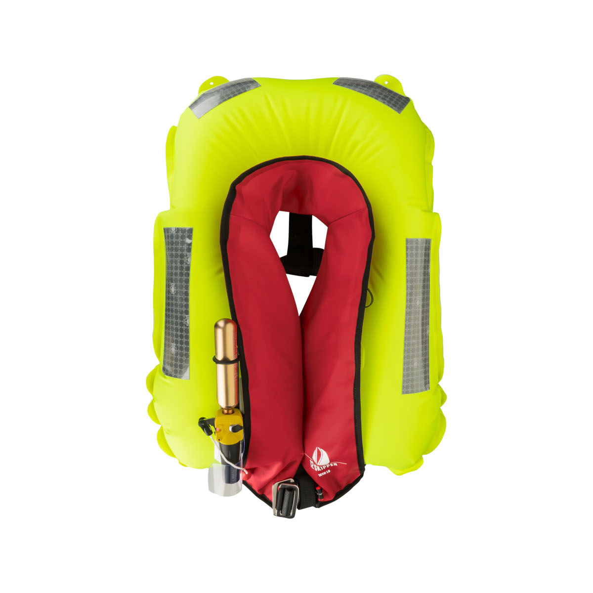 12skipper giubbotto di salvataggio automatico 165N ISO con imbragatura, verde oliva