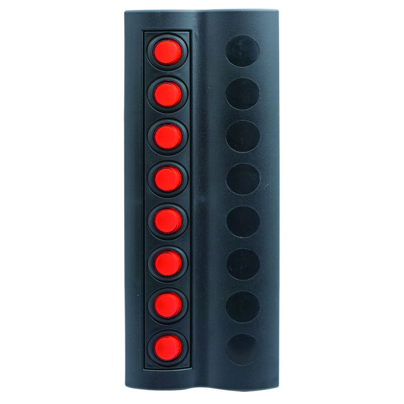 Pannello elettrico 8 interruttori