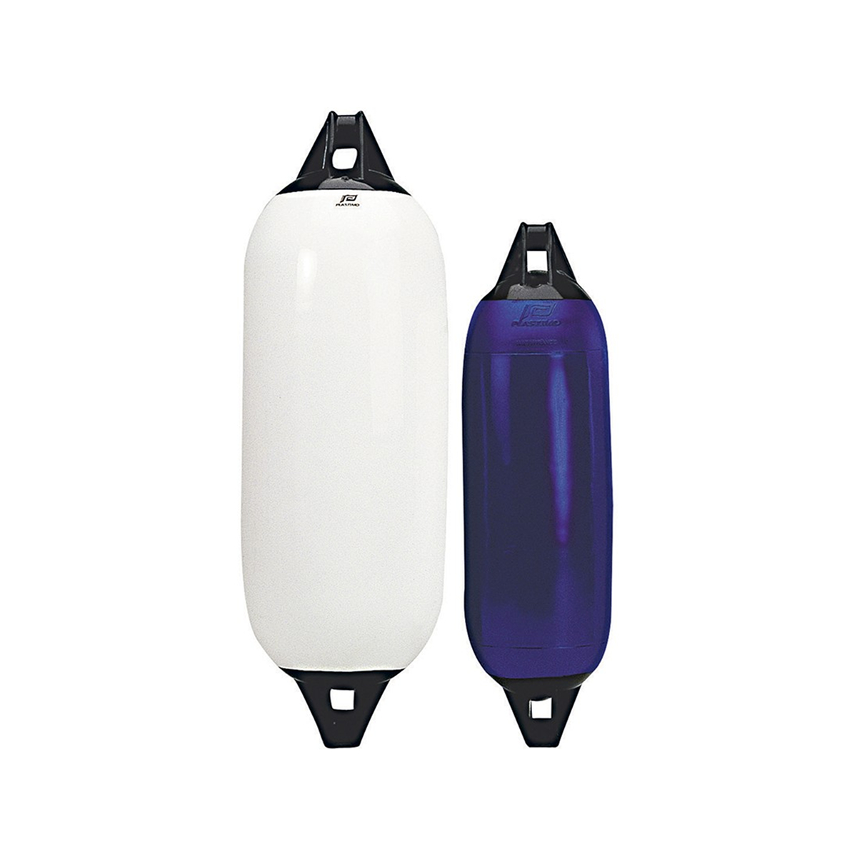 Plastimo parabordo lungo,  blu/nero, 27x81cm