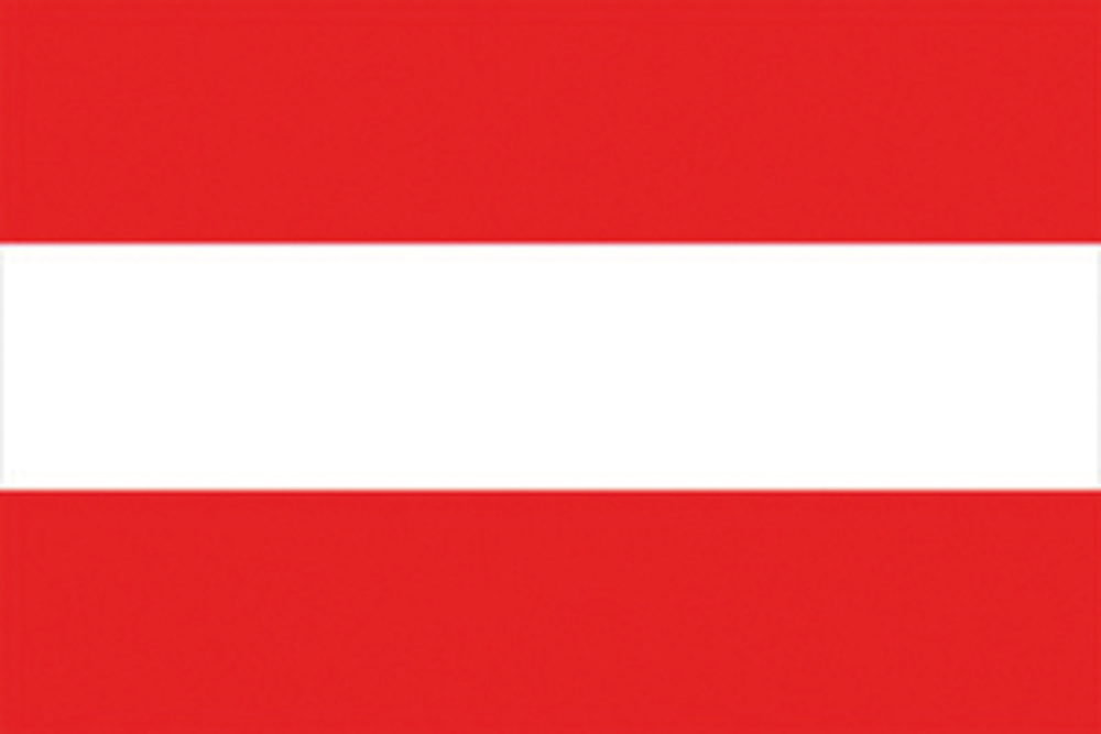 Adria Bandiera Austria Cm.20x30