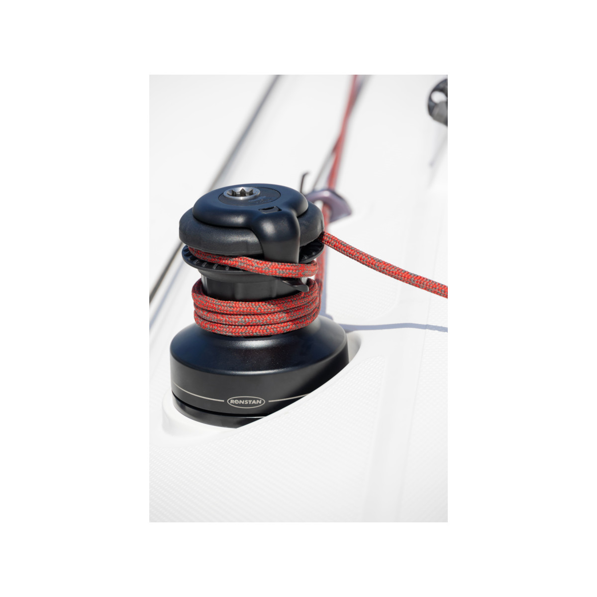 Ronstan Andersen 40QT Orbit winch – 2 velocità, self-tailing, alluminio nero