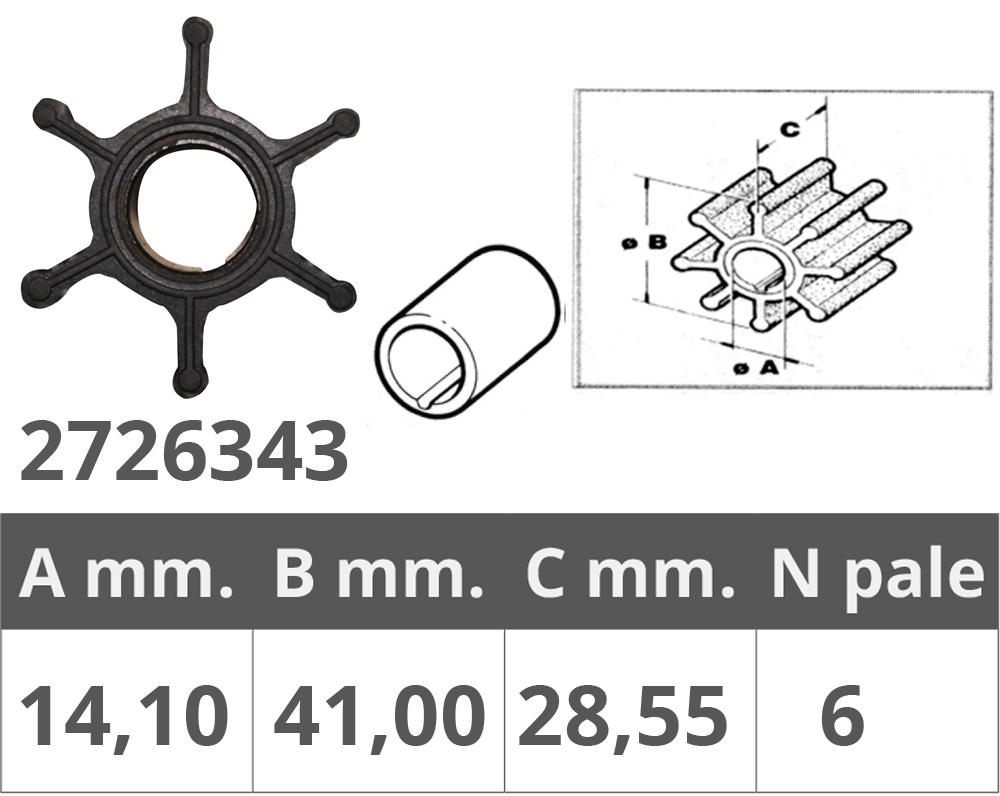 Finnord Girante Honda 4t 8-9-15hp